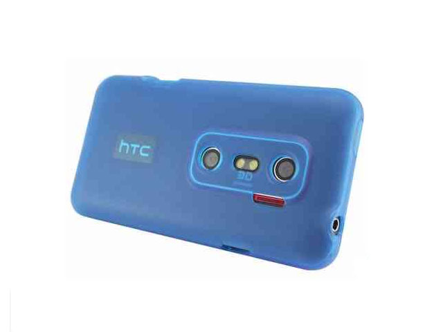 Чехол Nillkin Soft case для HTC Shooter (EVO 3D) (голубой)