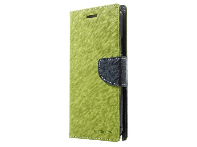 Чехол Mercury Goospery Fancy Diary Case для Samsung Galaxy Note 4 N910 (зеленый, кожаный)