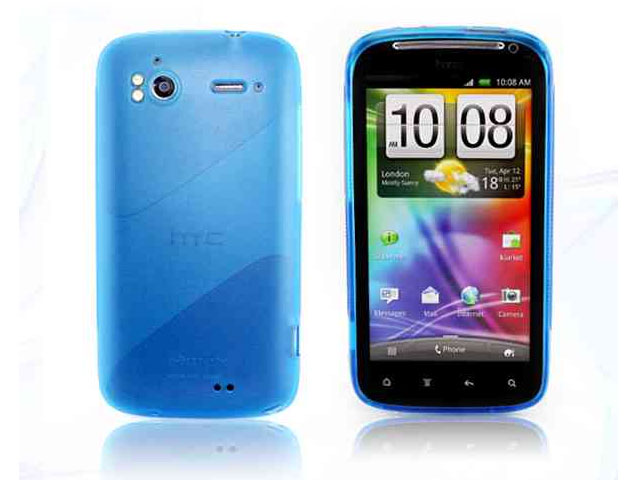 Чехол Nillkin Soft case для HTC Sensation (голубой)