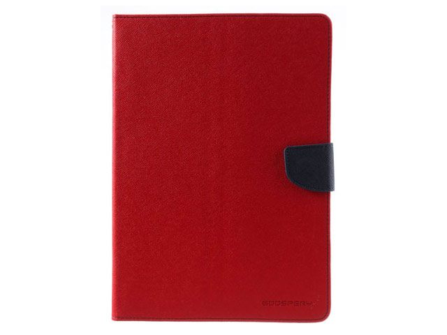 Чехол Mercury Goospery Fancy Diary Case для Apple iPad Air/iPad Air 2 (красный, кожаный)