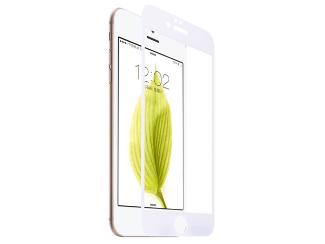 Защитная пленка Devia Full Size Tempered Glass для Apple iPhone 6 (стеклянная, белая)