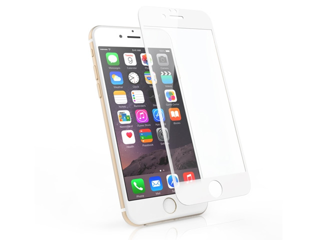 Защитная пленка Devia Full Size Tempered Glass для Apple iPhone 6 (стеклянная, белая)