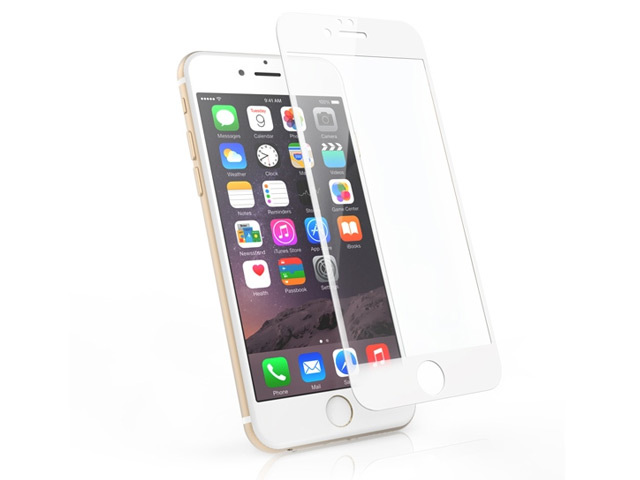 Защитная пленка Devia Full Size Tempered Glass для Apple iPhone 6 (стеклянная, черная)