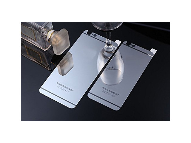 Защитная пленка Yotrix Glass NanoSlim для Apple iPhone 6 (стеклянная, серебристая)