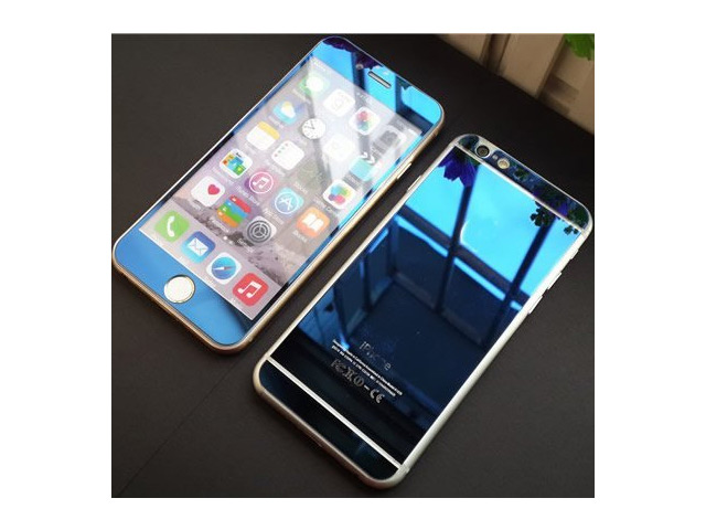 Защитная пленка Yotrix Glass NanoSlim для Apple iPhone 6 (стеклянная, фиолетовая)