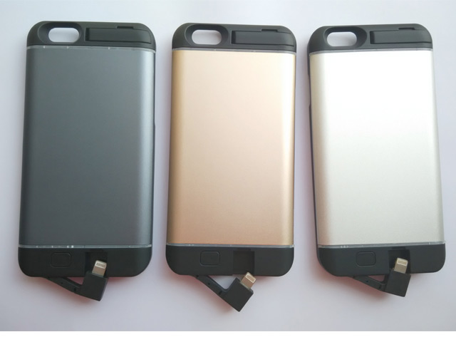 Чехол с батареей Yotrix PowerCase для Apple iPhone 6 (3200 mAh, золотистый)