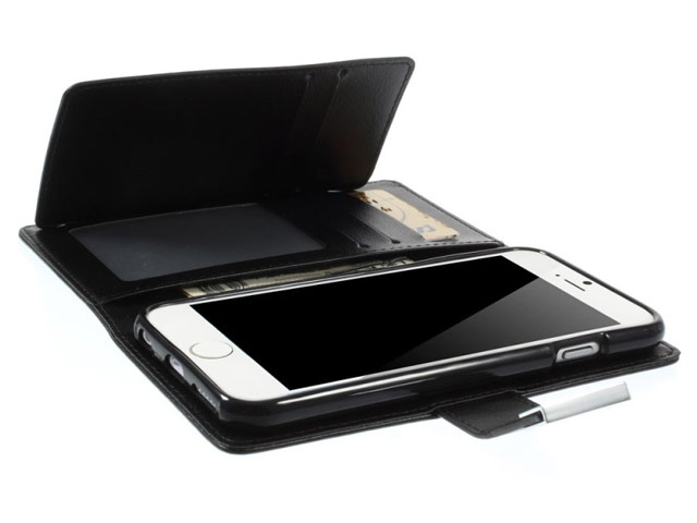 Чехол Mercury Goospery Rich Diary для Apple iPhone 6 (черный, кожаный)