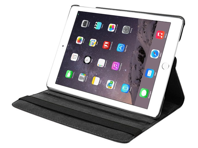 Чехол Yotrix FlipCase Rotation для Apple iPad Air 2 (черный, кожаный)