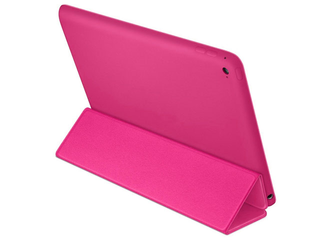 Чехол Yotrix SmarterCase для Apple iPad Air 2 (малиновый, кожаный)