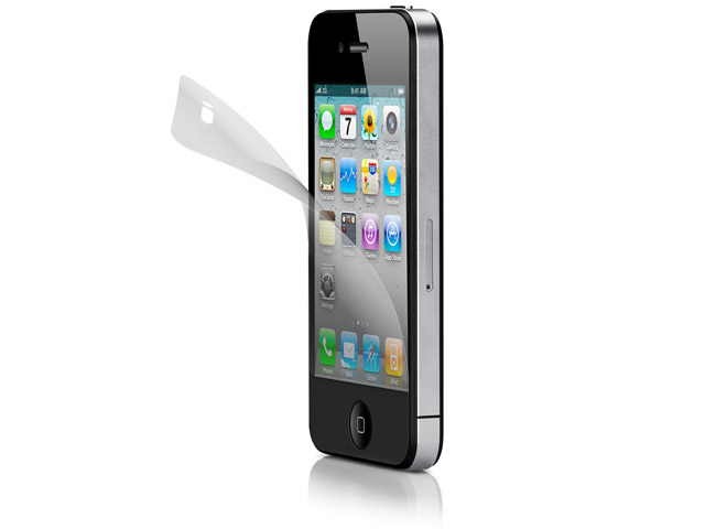 Защитная пленка Zichen для Apple iPhone 4 (глянц., односторонняя)