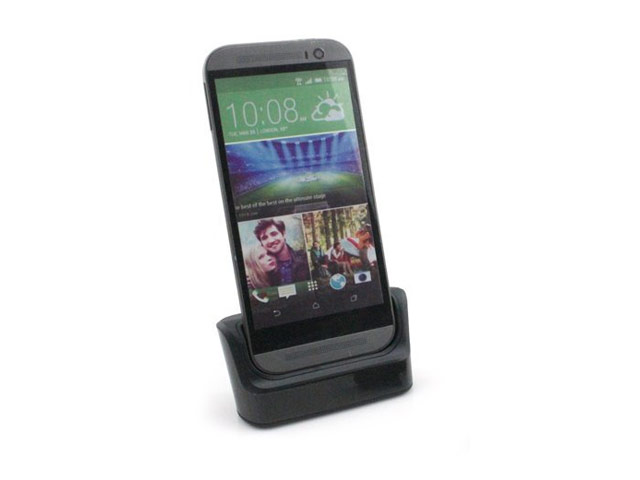 Dock-станция Temei Desktop Charging Cradle для HTC new One (HTC M8) (черная)