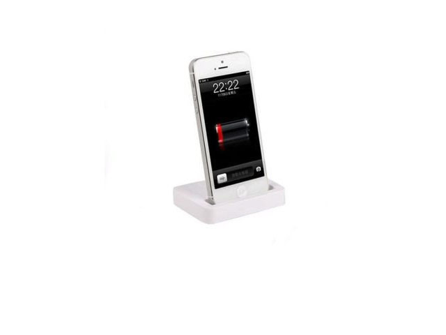 Dock-станция Temei Socle Base Dock для Apple iPhone 5/5S (белая)