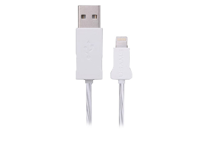 USB-кабель USAMS U-Shine Series универсальный (Lightning, белый)