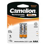 Комплект аккумуляторов Camelion (размер AАА, 600 mAh, 2 шт., 1.5V, Ni-MH)