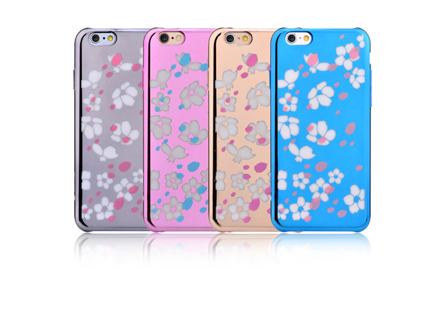 Чехол Comma Bloom для Apple iPhone 6 (золотистый, пластиковый)