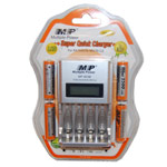 Зарядное устройство MP 903 сетевое (интеллектуальное, зарядка 4 шт. x AA/AAA, комплект 4 шт. х АА 2500 mAh)