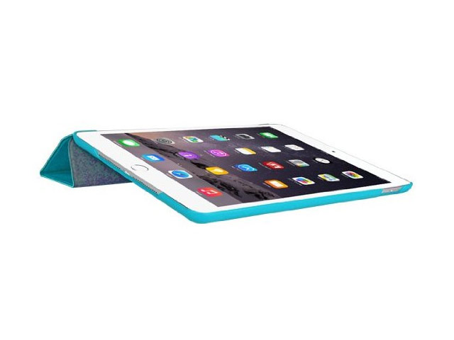 Чехол Yotrix SmartCase для Apple iPad Air 2 (голубой, кожаный)