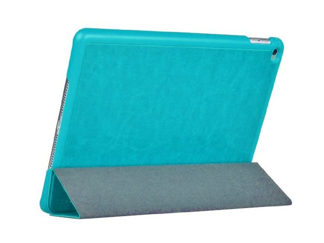 Чехол Yotrix SmartCase для Apple iPad Air 2 (голубой, кожаный)