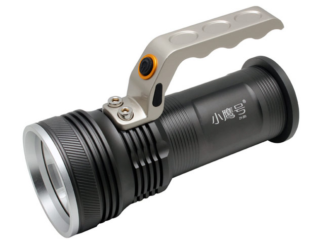 Светодиодный фонарик Light Power ZY-251 (1 сверхяркий светодиод, аккумулятор, темно-серый)