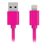 USB-кабель Yotrix ProSync универсальный (Lightning, 1.5 метра, малиновый)