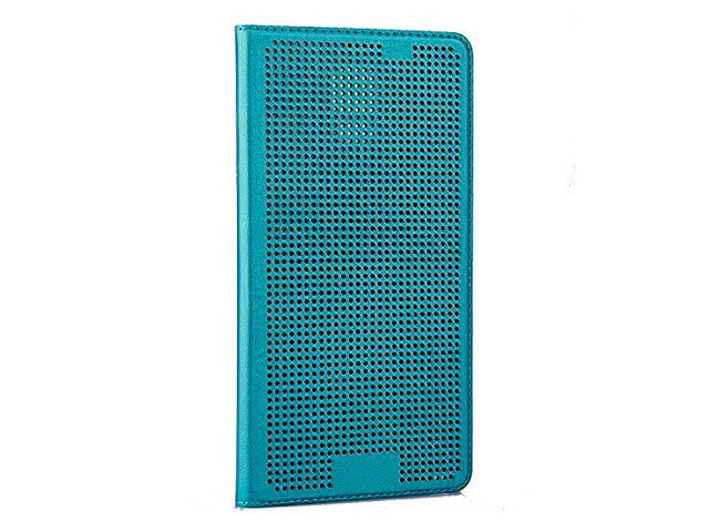 Чехол Yotrix DotCase Flip для Samsung Galaxy S5 SM-G900 (голубой, кожаный)