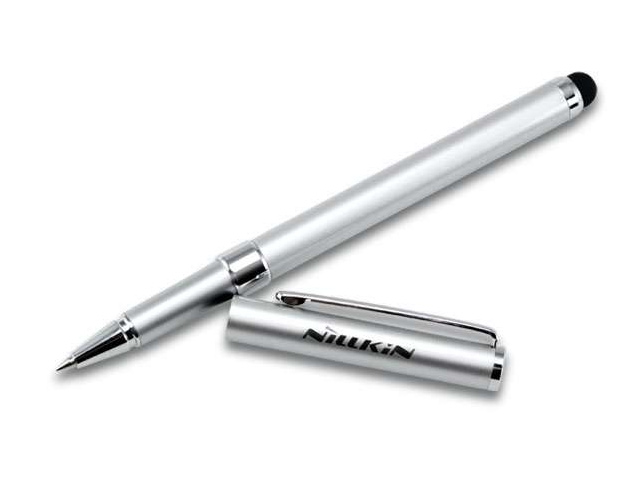 Стилус Nillkin X-Pen Stylus для емкостных экранов (серебристый, с ручкой)
