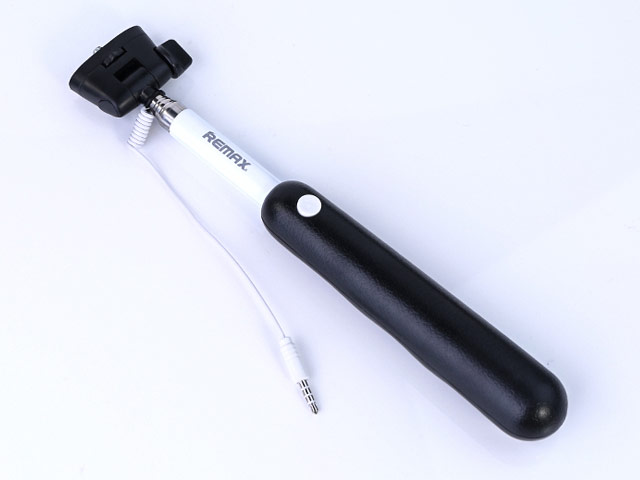 Монопод Remax Cable Selfie Stick универсальный (черный, проводной)