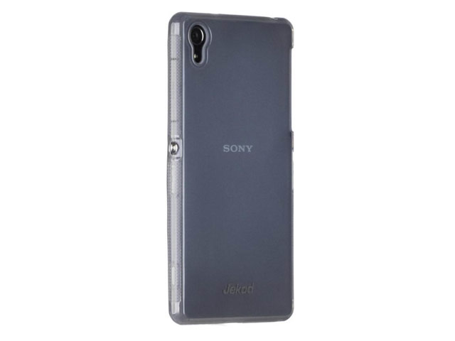 Чехол Jekod Soft case для Sony Xperia Z1 L39h (белый, гелевый)