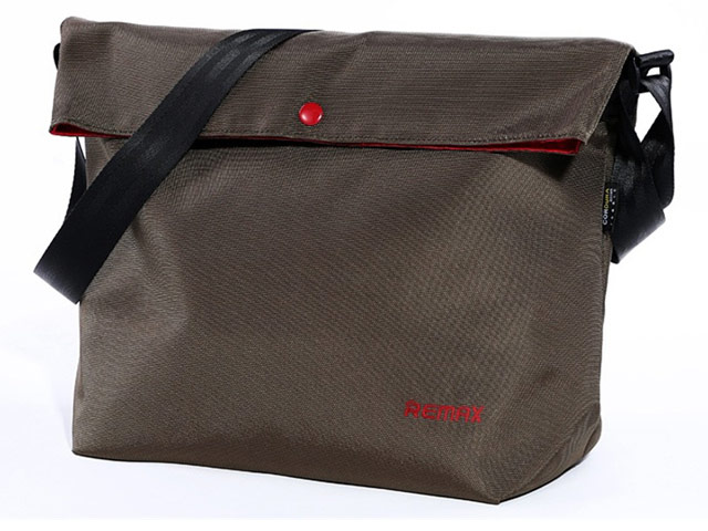 Сумка Remax Single Shoulder Bag #199 универсальная (хаки, матерчатая)
