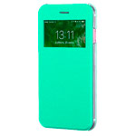 Чехол Yotrix FlipView case для Apple iPhone 6 (зеленый, кожаный)