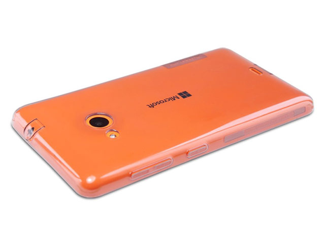 Чехол Nillkin Nature case для Microsoft Lumia 535 (прозрачный, гелевый)