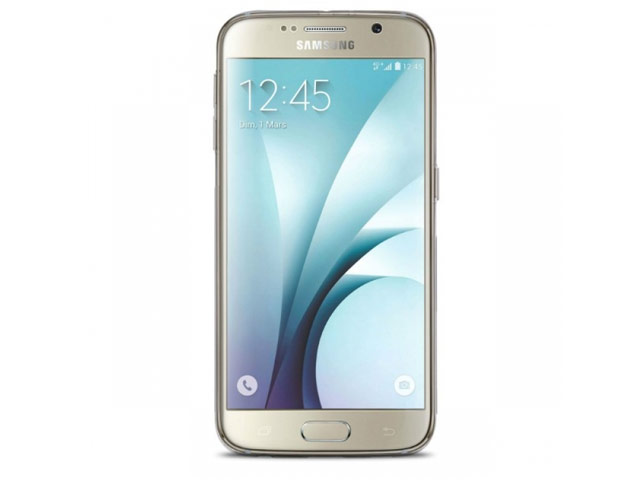 Чехол Nillkin Nature case для Samsung Galaxy S6 SM-G920 (серый, гелевый)