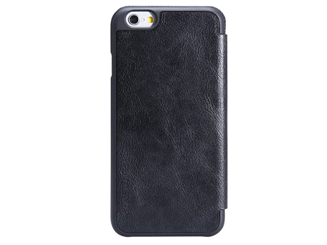 Чехол Nillkin Qin leather case для Apple iPhone 6 (черный, кожаный)