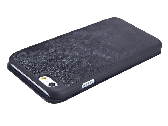 Чехол Nillkin Qin leather case для Apple iPhone 6 (черный, кожаный)