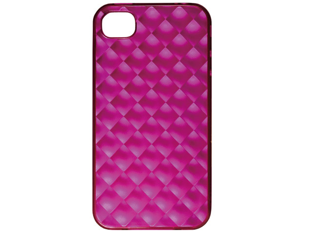 Чехол Ozaki TPU для Apple iPhone 4 (розовый)