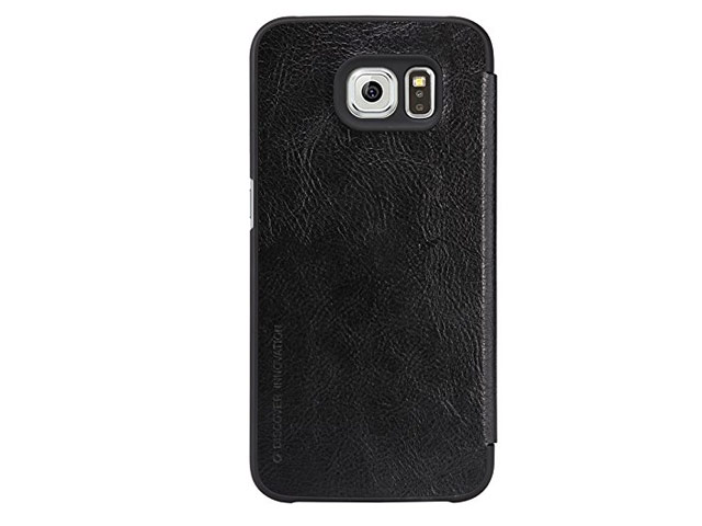 Чехол Nillkin Qin leather case для Samsung Galaxy S6 SM-G920 (черный, кожаный)