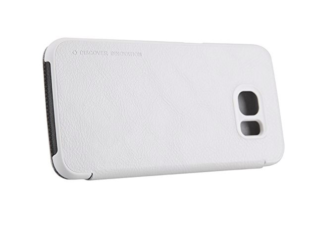 Чехол Nillkin Qin leather case для Samsung Galaxy S6 SM-G920 (белый, кожаный)
