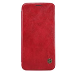 Чехол Nillkin Qin leather case для Samsung Galaxy S6 SM-G920 (красный, кожаный)