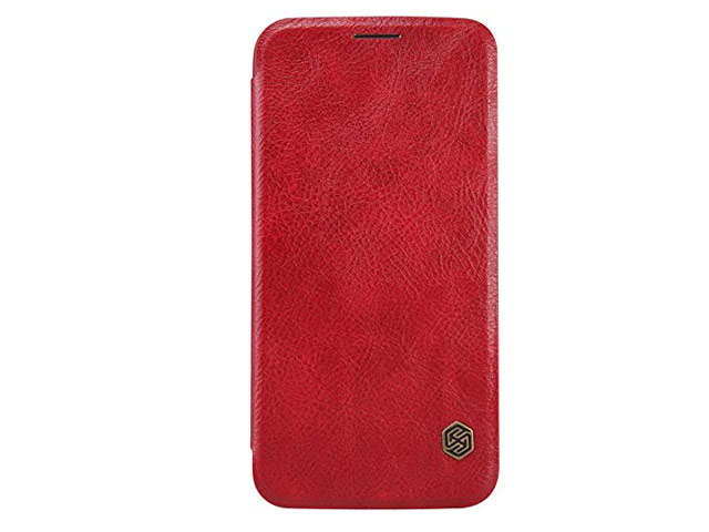 Чехол Nillkin Qin leather case для Samsung Galaxy S6 SM-G920 (красный, кожаный)