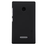 Чехол Nillkin Hard case для Microsoft Lumia 435 (черный, пластиковый)