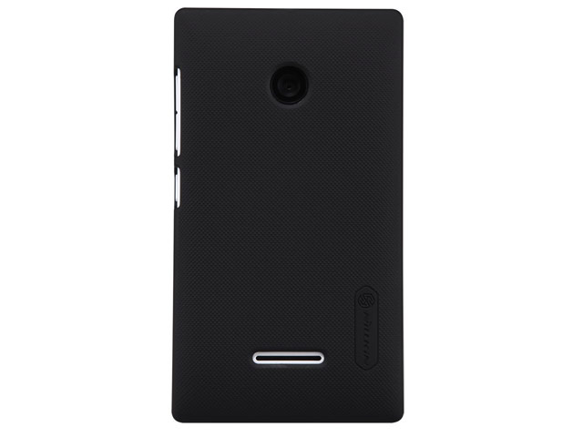 Чехол Nillkin Hard case для Microsoft Lumia 435 (черный, пластиковый)