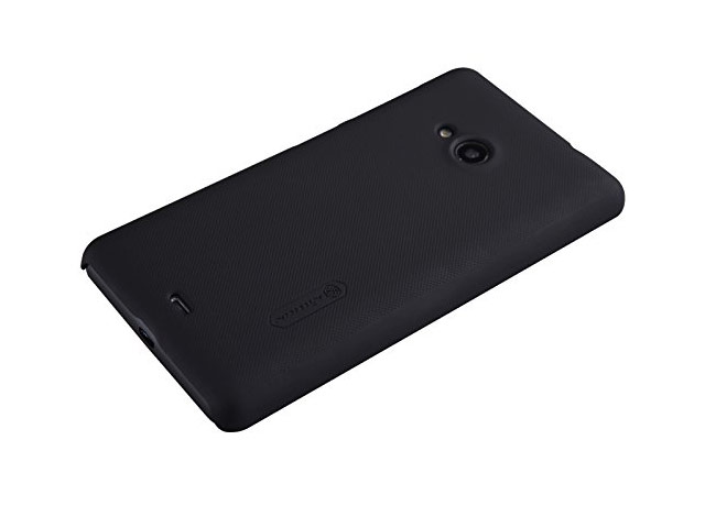 Чехол Nillkin Hard case для Microsoft Lumia 535 (черный, пластиковый)