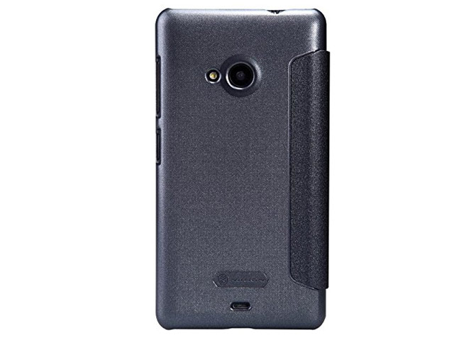 Чехол Nillkin Sparkle Leather Case для Microsoft Lumia 535 (темно-серый, винилискожа)