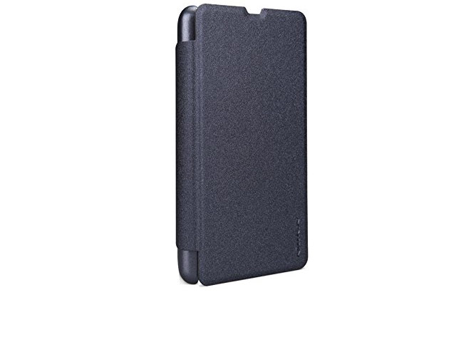 Чехол Nillkin Sparkle Leather Case для Microsoft Lumia 535 (темно-серый, винилискожа)