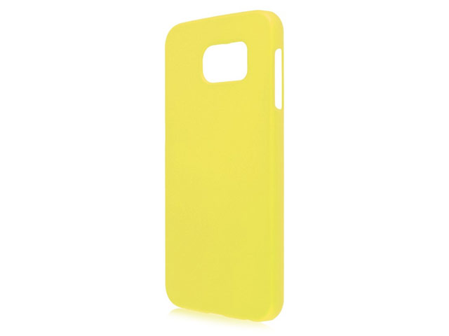 Чехол Yotrix HardCase для Samsung Galaxy S6 SM-G920 (желтый, пластиковый)