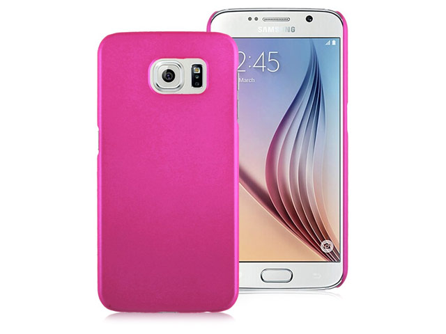Чехол Yotrix HardCase для Samsung Galaxy S6 SM-G920 (малиновый, пластиковый)