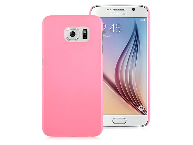 Чехол Yotrix HardCase для Samsung Galaxy S6 SM-G920 (розовый, пластиковый)