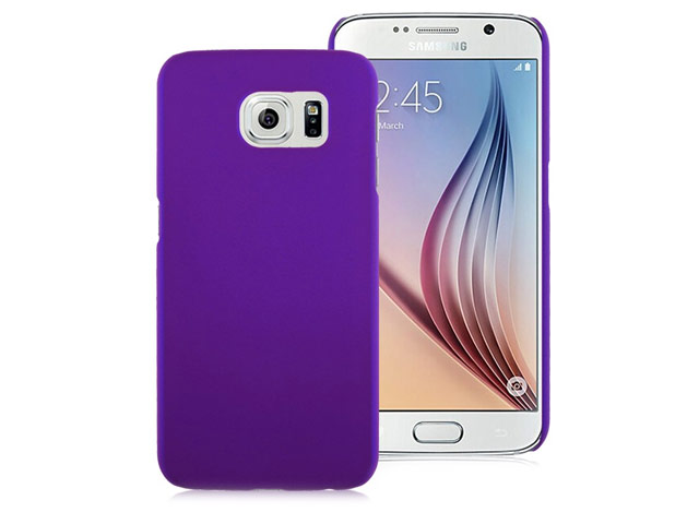 Чехол Yotrix HardCase для Samsung Galaxy S6 SM-G920 (фиолетовый, пластиковый)