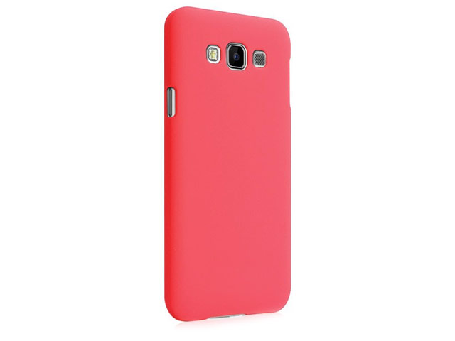 Чехол Yotrix HardCase для Samsung Galaxy E7 SM-E700 (красный, пластиковый)