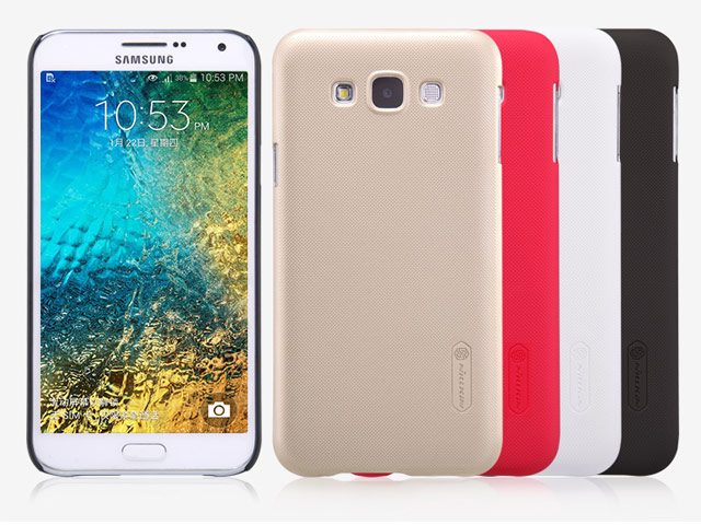 Чехол Nillkin Hard case для Samsung Galaxy E7 SM-E700 (красный, пластиковый)